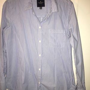 Button down oxford style shirt. Prep fit. Size M